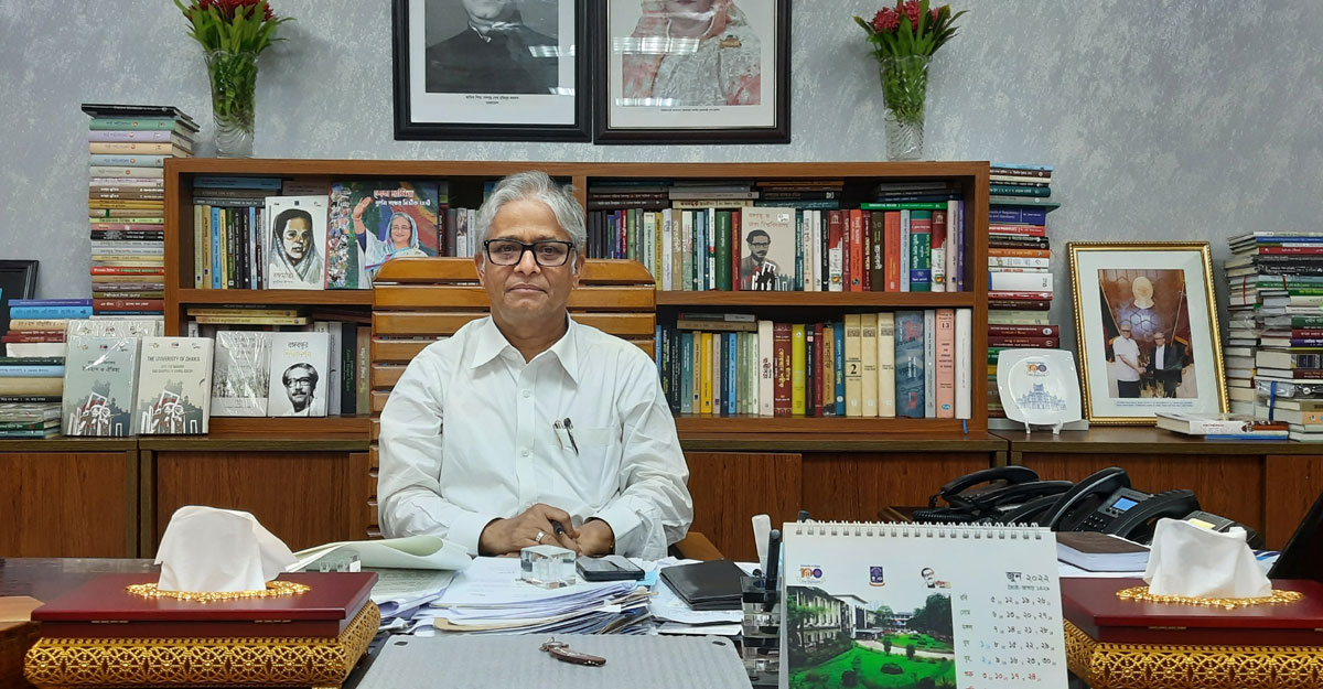জাতির উন্নয়নে সিংহভাগই ঢাকা বিশ্ববিদ্যালয়ের অবদান : ঢাবি উপাচার্য