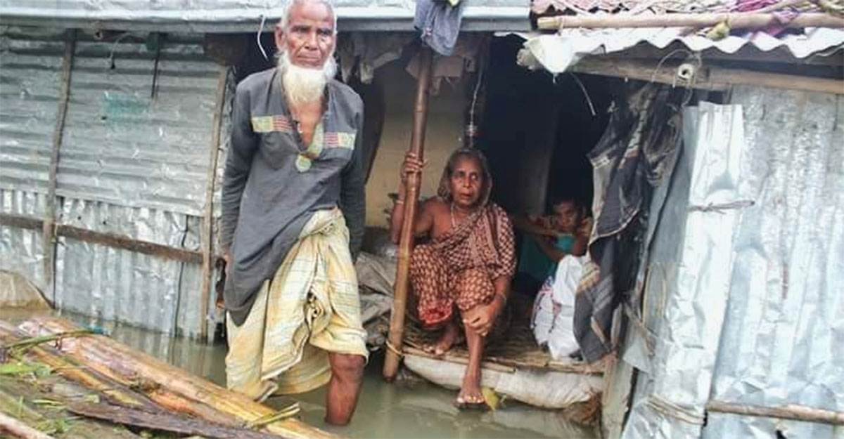 সুনামগঞ্জে বন্যায় ১৮০০ কোটি টাকার ক্ষতি