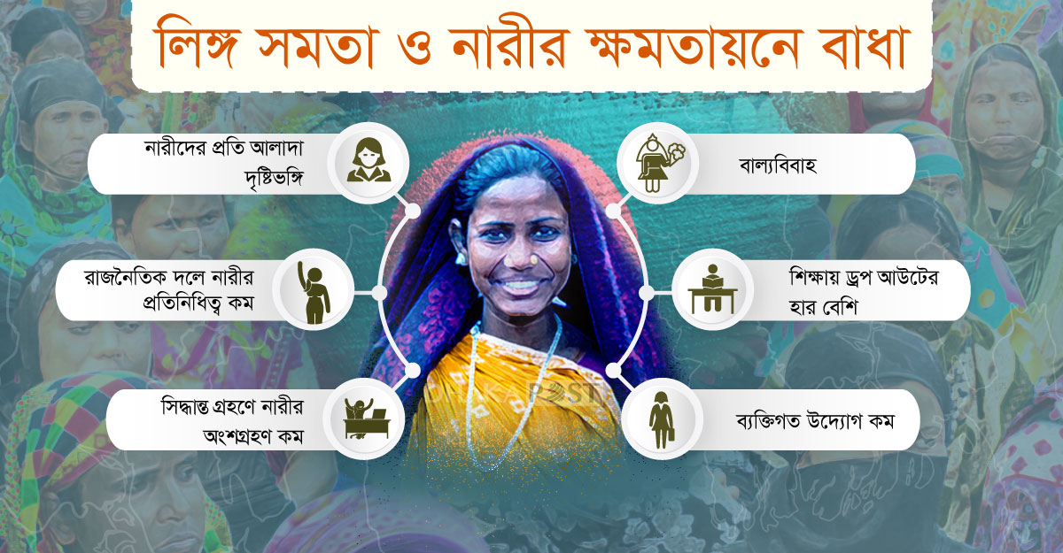 সংখ্যায় এগিয়ে থাকলেও নেতৃত্বে পিছিয়ে নারীরা