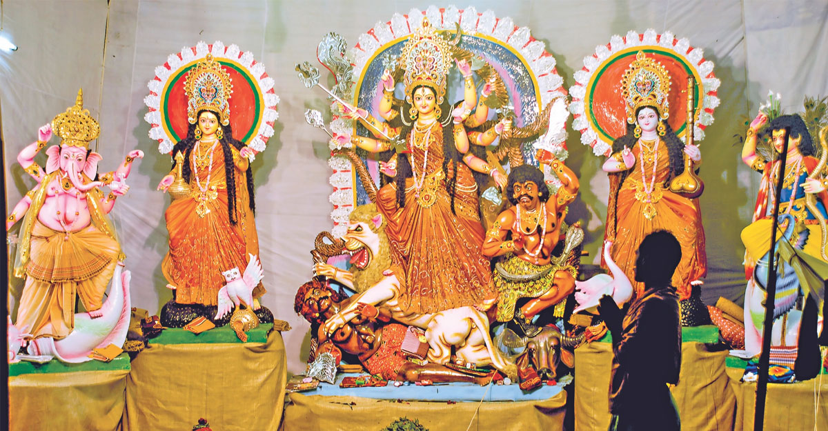 শনিবার মহাষষ্ঠী দিয়ে শুরু দুর্গাপূজা