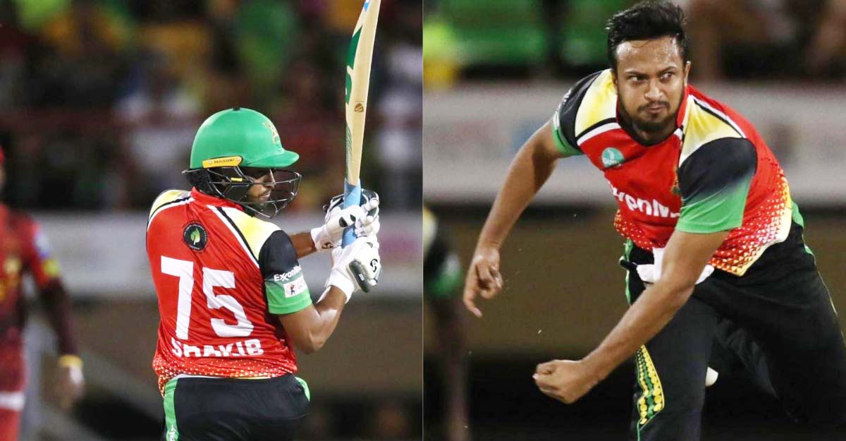 শাহরুখের দলের বিপক্ষে ঝড় তুলে জয়ের নায়ক সাকিব
