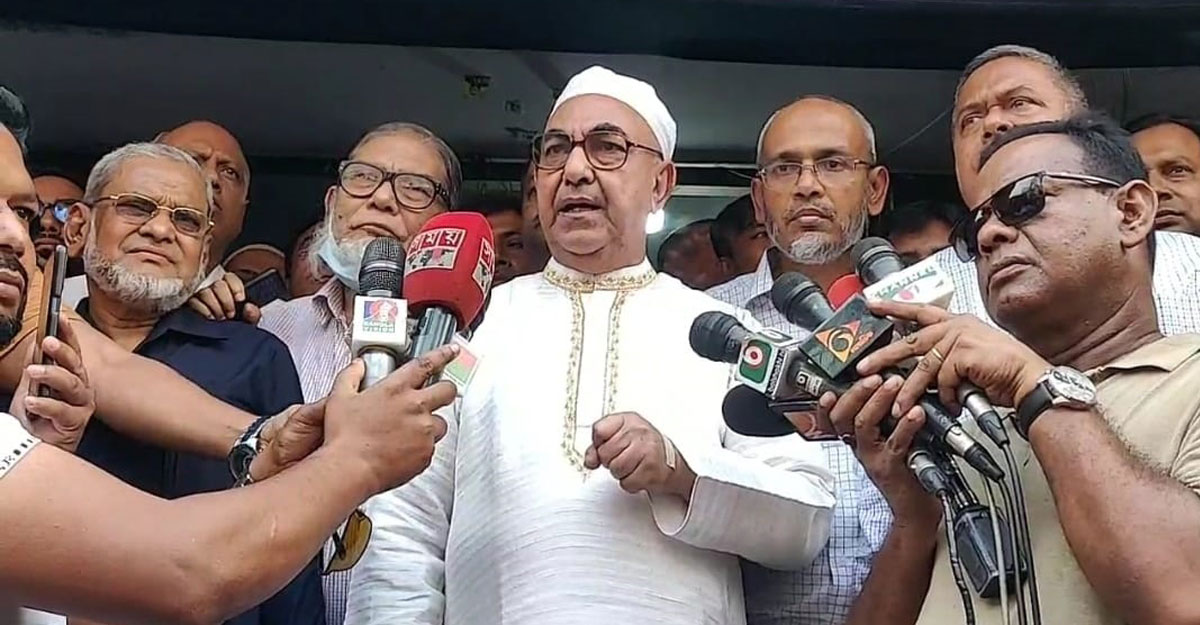অগ্নি সন্ত্রাস করেছে আওয়ামী লীগের লোকজন : মির্জা আব্বাস