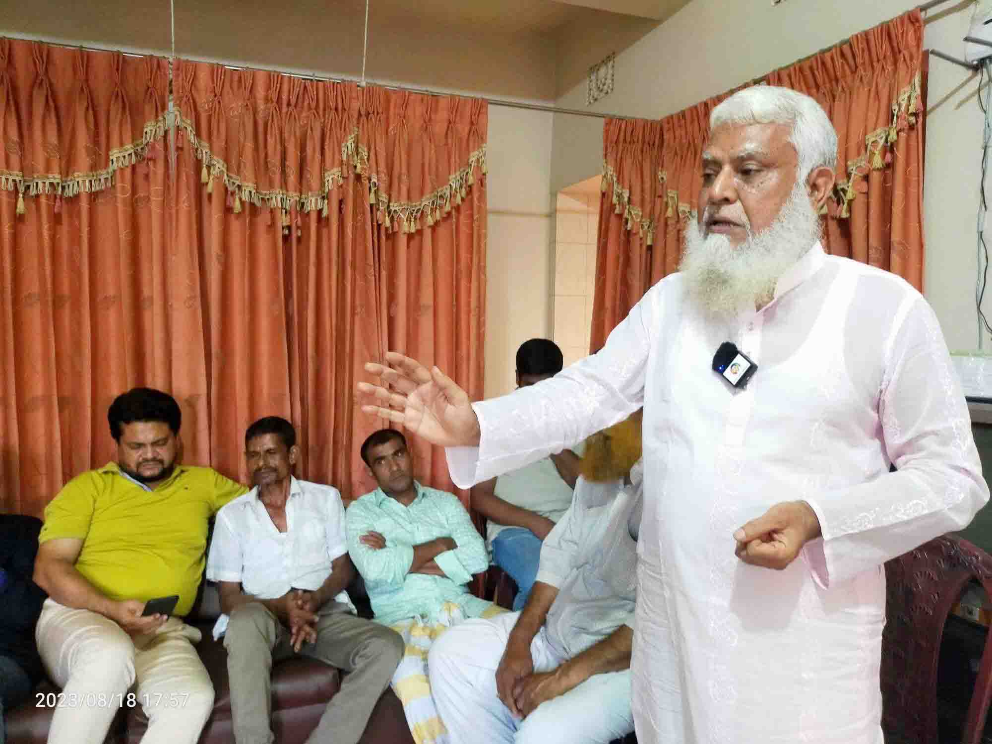 সংসদ নির্বাচনে প্রার্থী ঘোষনা দিলেন আবুল কাশেম সরকার