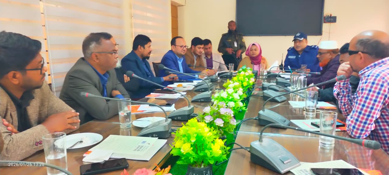 গুরুদাসপুরে সুষ্ঠু নির্বাচন নিশ্চিতে সাংবাদিকদের সাথে ইউএনও’র মতবিনিময়